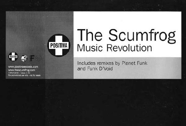 The Scumfrog - Music Revolution | Positiva (12TIVDJX-191) - main