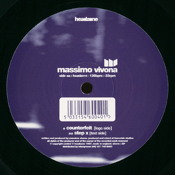 Massimo Vivona - Counterfeit | Headzone (headz 010) - 2