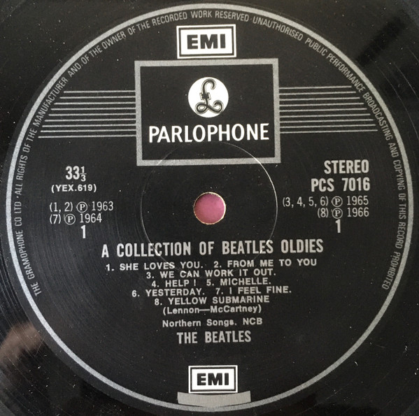 The Beatles - A Collection Of Beatles Oldies | Parlophone (PCS 7016) - 3