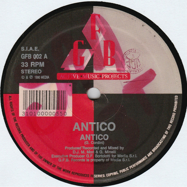 Antico - Antico | GFB Records (GFB 002) - 2