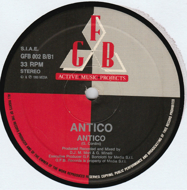 Antico - Antico | GFB Records (GFB 002)