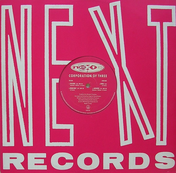Corporation Of Three - The Bear | Next Records (NT 021 93) - main