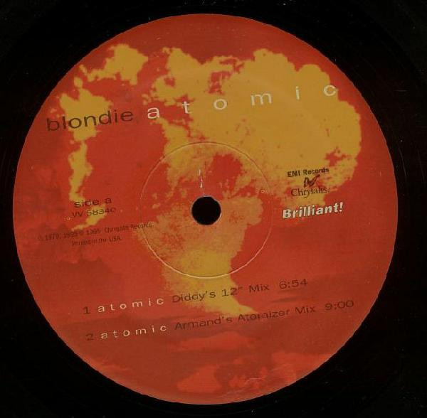 Blondie - Atomic | Chrysalis (VV 58340) - 4