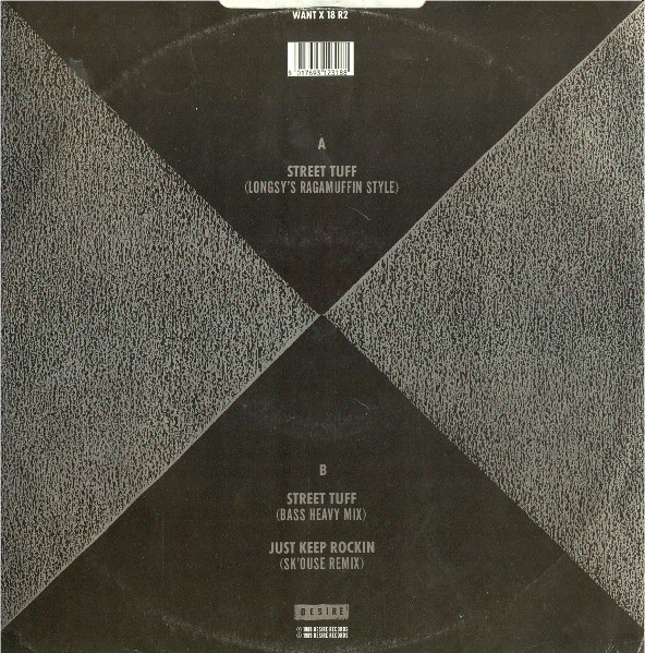 Double Trouble & Rebel MC - Street Tuff | Desire Records (WANT X 18 R2) - 2