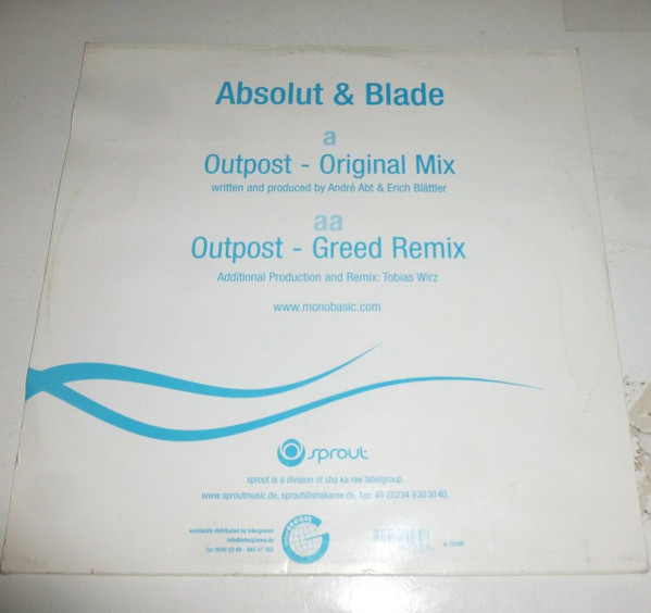 Absolut & Blade - Outpost | Sprout Music (SPT 003) - 2 Absolut & Blade - Outpost | Sprout Music (SPT 003) - 2