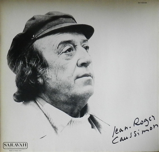 Jean-Roger Caussimon - Jean-Roger Caussimon | Saravah (SH 10056) - main