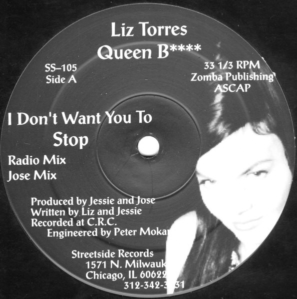 Liz Torres - I Don't Want You To Stop | Streetside Records (SS-105) - 3 Liz Torres - I Don't Want You To Stop | Streetside Records (SS-105) - 3