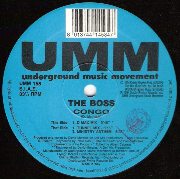 The Boss - Congo | UMM (UMM 158)