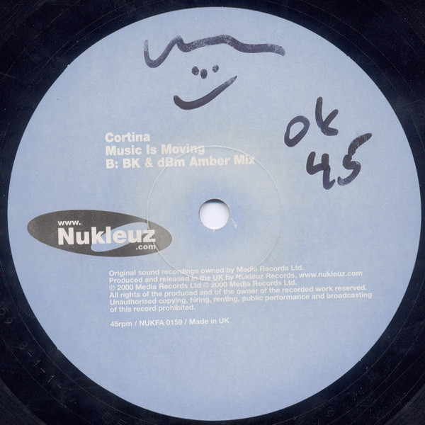Cortina - Music Is Moving (Remixes - Part 1) | Nukleuz (NUKFA 0159) - 3