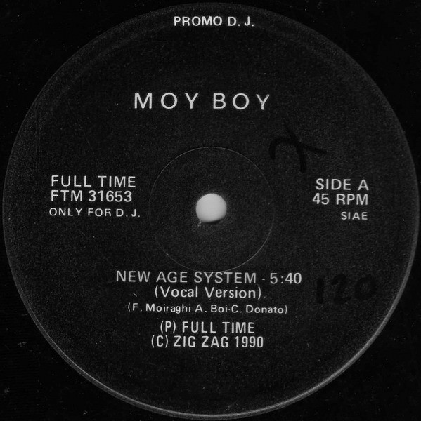 Moy Boy / Sidney Fresh / D.F.X. - New Age System / Move Your Body / Vogue With Me | Full Time Records (FTM 31653)