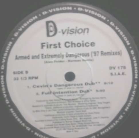 First Choice - Armed And Extremely Dangerous | D:vision Records (DV 178) - 4 First Choice - Armed And Extremely Dangerous | D:vision Records (DV 178) - 4