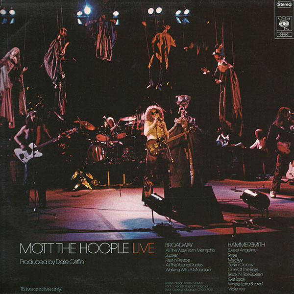 Mott The Hoople - Live | CBS (CBS 69093) - 2 Mott The Hoople - Live | CBS (CBS 69093) - 2