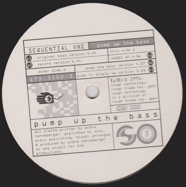 Sequential One - Pump Up The Bass | Rough Technology (RTD 175.3500.0) - 3