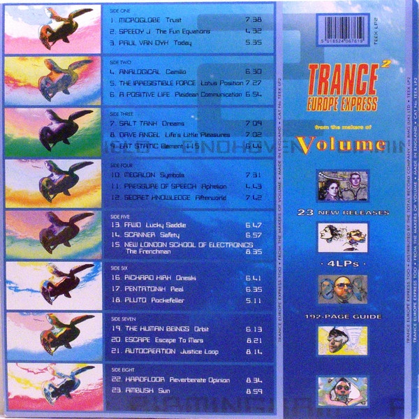 Various - Trance Europe Express² | Volume (TEEX LP2) - 2