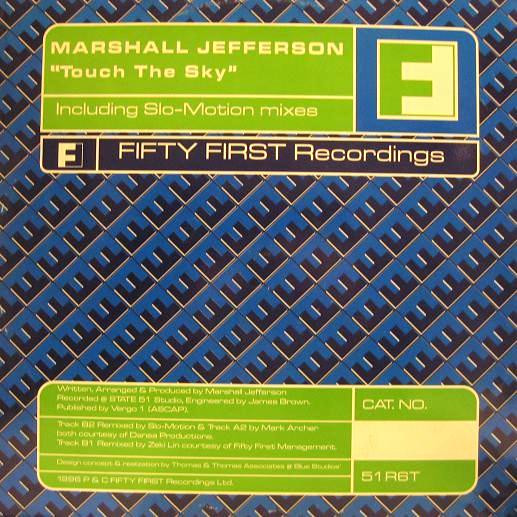 Marshall Jefferson - Touch The Sky | Fifty First Recordings (51R6T) - main