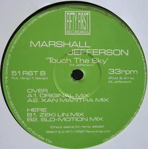 Marshall Jefferson - Touch The Sky | Fifty First Recordings (51R6T) - 4