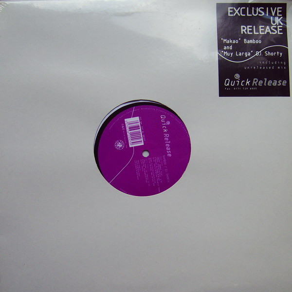 DJ Shorty - Bamboo | Quick Release Records (QR003T)