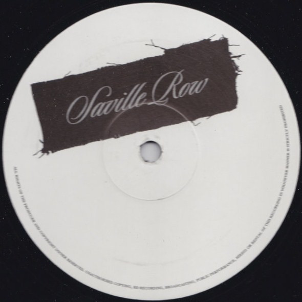 Jon Carter - Go Down | Saville Row (SROW 003) - 3
