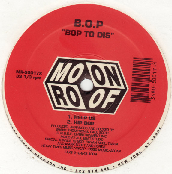 B.O.P. - Bop To Dis | Moon Roof (MR-50017) - main