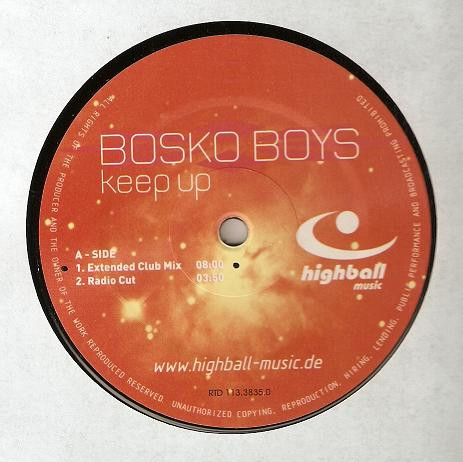 Bosko Boys - Keep Up | Highball Music (RTD 113.3835.0)