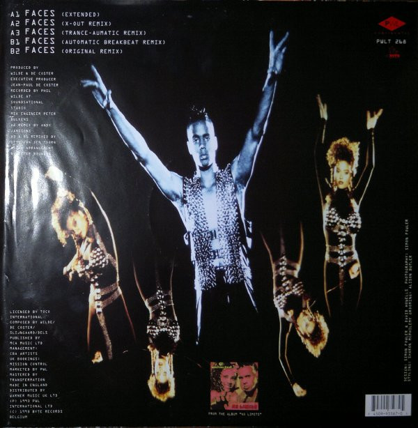 2 Unlimited - Faces | PWL International (PWLT 268) - 2