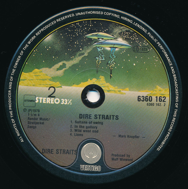 Dire Straits - Dire Straits | Vertigo (6360 162) - 4