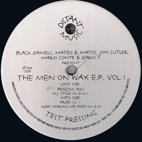 Various - The Men On Wax E.P. Vol. 1 | Distant Music (DT-009)