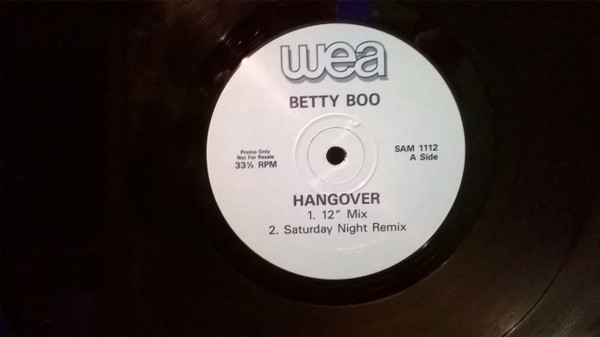 Betty Boo - Hangover | WEA (SAM 1112) - main