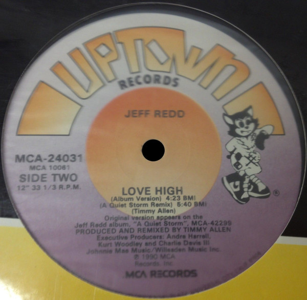 Jeff Redd - Love High | Uptown Records (MCA-24031) - 3 Jeff Redd - Love High | Uptown Records (MCA-24031) - 3