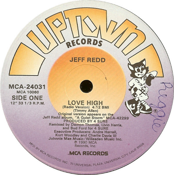 Jeff Redd - Love High | Uptown Records (MCA-24031) - 2 Jeff Redd - Love High | Uptown Records (MCA-24031) - 2