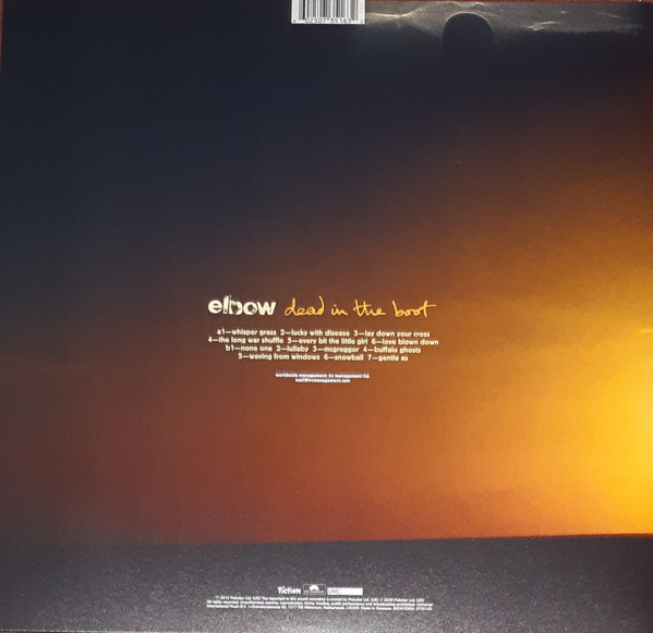 Elbow - Dead In The Boot | Polydor (0735163) - 2 Elbow - Dead In The Boot | Polydor (0735163) - 2