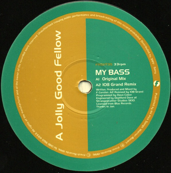 A Jolly Good Fellow - My Bass | Fresh (FRSHT35)