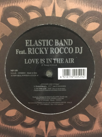 Elastic Band Feat. Ricky Rocco DJ - Love Is In The Air | New Meal Power (MP 159) - main Elastic Band Feat. Ricky Rocco DJ - Love Is In The Air | New Meal Power (MP 159) - main