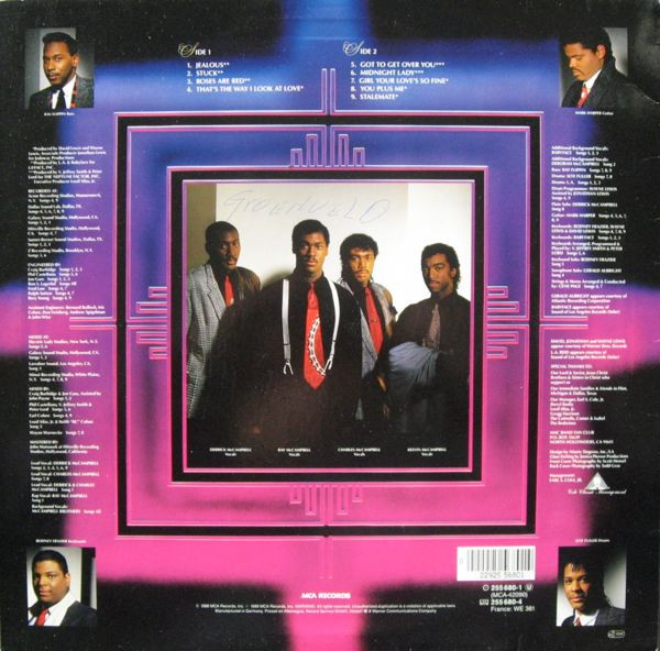 Mac Band Featuring The McCampbell Brothers - Mac Band Featuring The McCampbell Brothers | MCA Records (255 680-1) - 2 Mac Band Featuring The McCampbell Brothers - Mac Band Featuring The McCampbell Brothers | MCA Records (255 680-1) - 2
