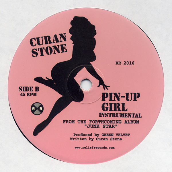 Curan Stone - Pin-Up Girl | Relief Records (RR 2016) - 2