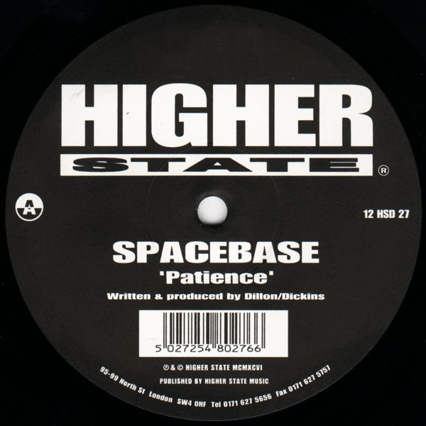 Spacebase - Patience + Frustration | Higher State Records (12 HSD 27) - 2 Spacebase - Patience + Frustration | Higher State Records (12 HSD 27) - 2