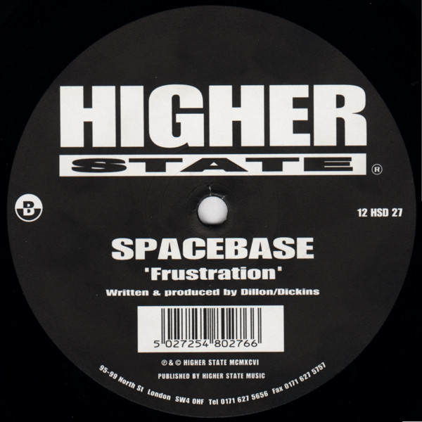 Spacebase - Patience + Frustration | Higher State Records (12 HSD 27) - 3 Spacebase - Patience + Frustration | Higher State Records (12 HSD 27) - 3