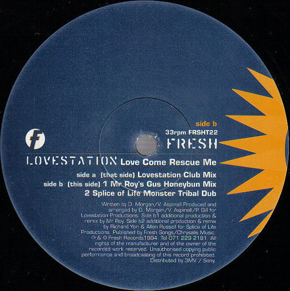 Lovestation - Love Come Rescue Me | Fresh (FRSHT22) - 2