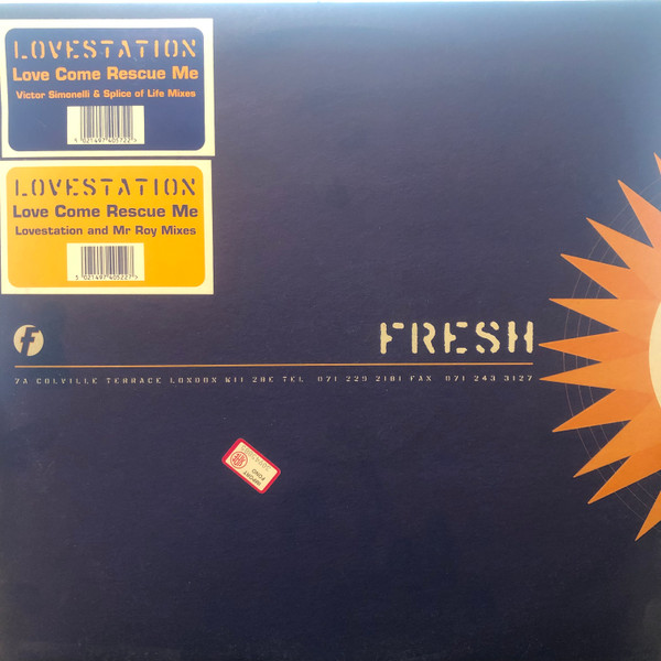 Lovestation - Love Come Rescue Me | Fresh (FRSHT22) - main