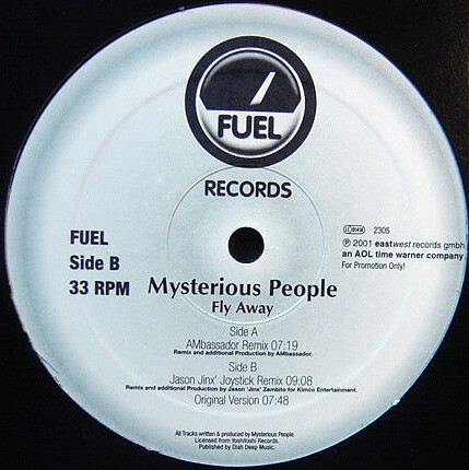 Mysterious People - Fly Away | Fuel Records (2305) - 2 Mysterious People - Fly Away | Fuel Records (2305) - 2