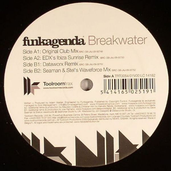 Funkagenda - Breakwater | Toolroom Trax (TRT0054/01V00)
