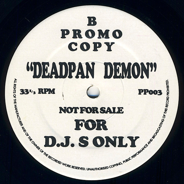 David Anthony - Deadpan Demon | Pump Productions (PPR003) - 2