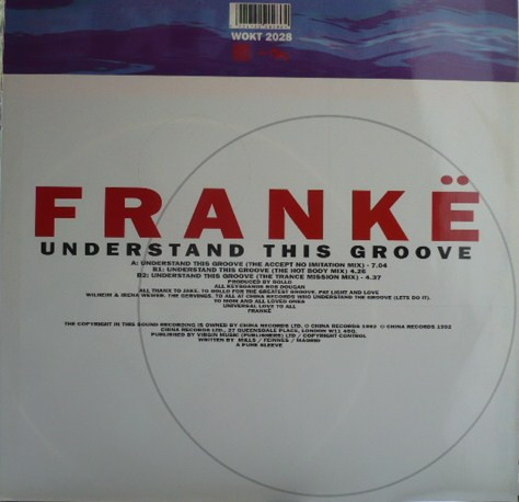 Frankë Pharoah - Understand This Groove | China Records (WOKT 2028) - 4 Frankë Pharoah - Understand This Groove | China Records (WOKT 2028) - 4