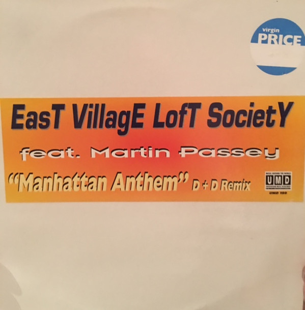 The East Village Loft Society feat. Martin Passey - Manhattan Anthem Remix | Underground Music Department (UMD) (UMD 199) - main The East Village Loft Society feat. Martin Passey - Manhattan Anthem Remix | Underground Music Department (UMD) (UMD 199) - main