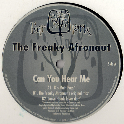 The Freaky Afronaut - Can You Hear Me | Fair Park (FPR015) - main The Freaky Afronaut - Can You Hear Me | Fair Park (FPR015) - main