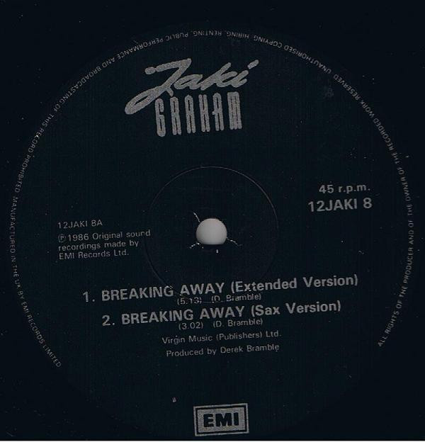Jaki Graham - Breaking Away | EMI (12JAKI 8) - 4