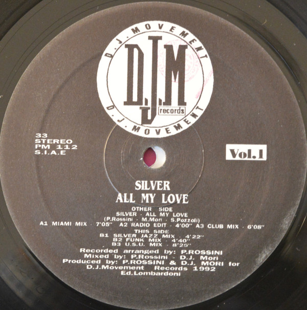 Silver - All My Love | DJM Records (PM 112) - 4 Silver - All My Love | DJM Records (PM 112) - 4