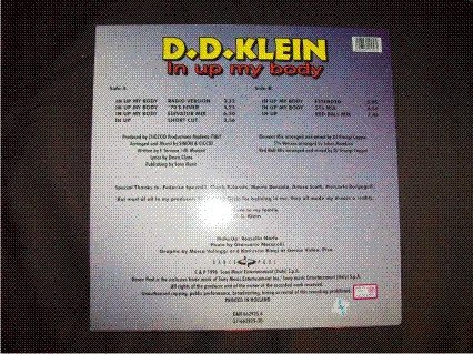 D.D. Klein - In Up My Body | Dance Pool (DAN 662925 6) - 2