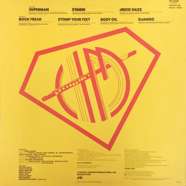 Herbie Mann - Super Mann | Atlantic (ATL 50 569) - 2