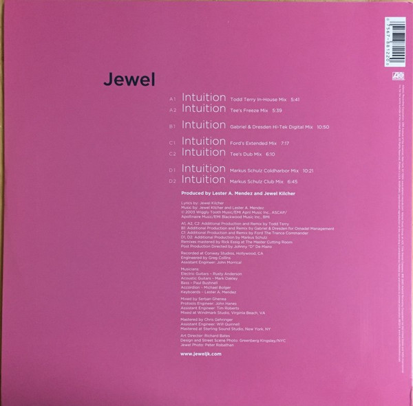 Jewel - Intuition | Atlantic (88122-0) - 2 Jewel - Intuition | Atlantic (88122-0) - 2
